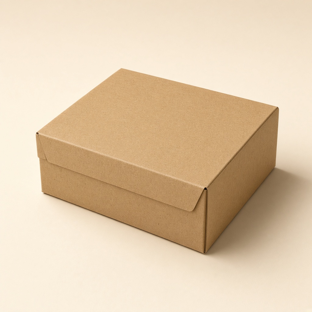Kraft Mailer Box, another view