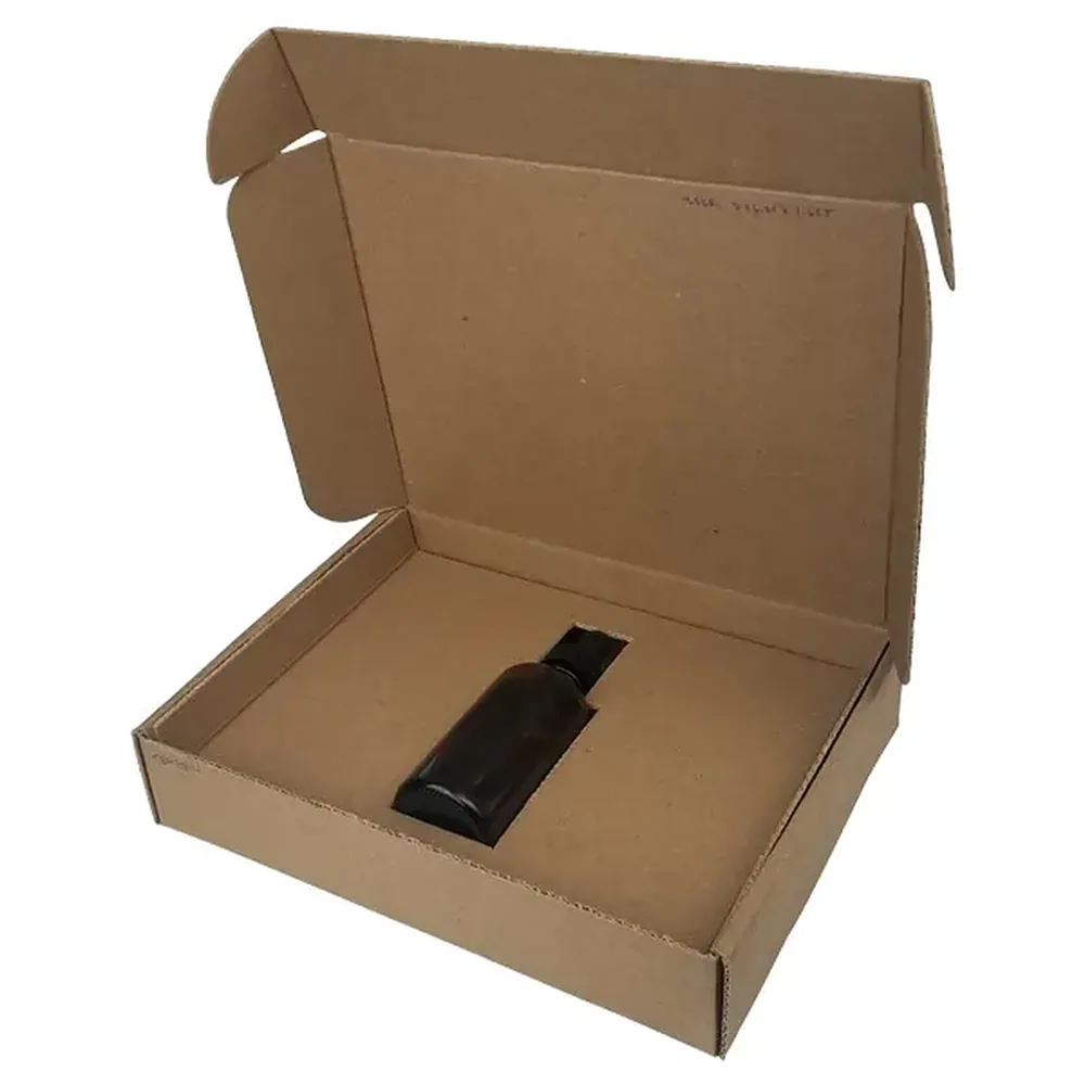 Oil Bottle Mailer with Insert