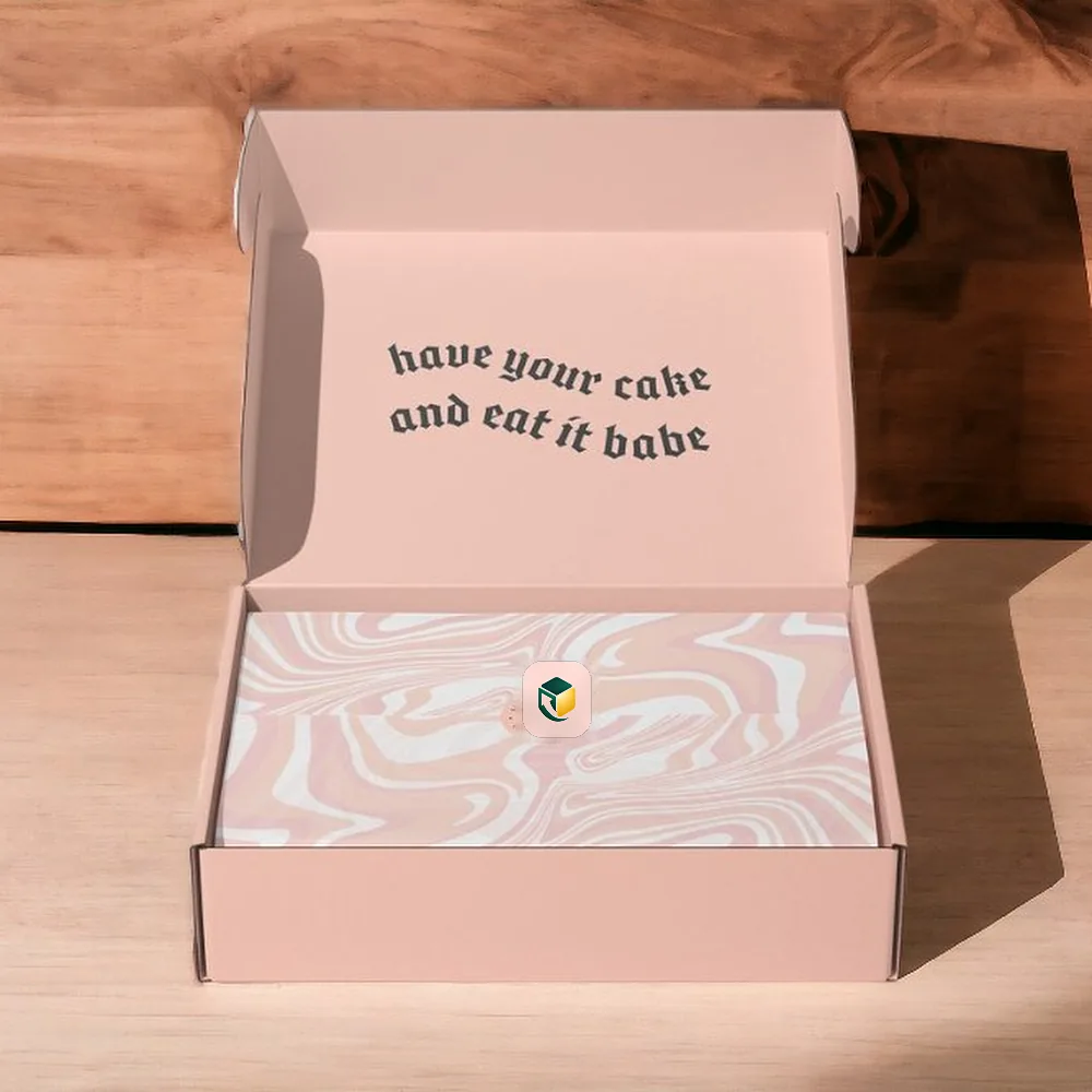 Printed Color Postal Box, another view