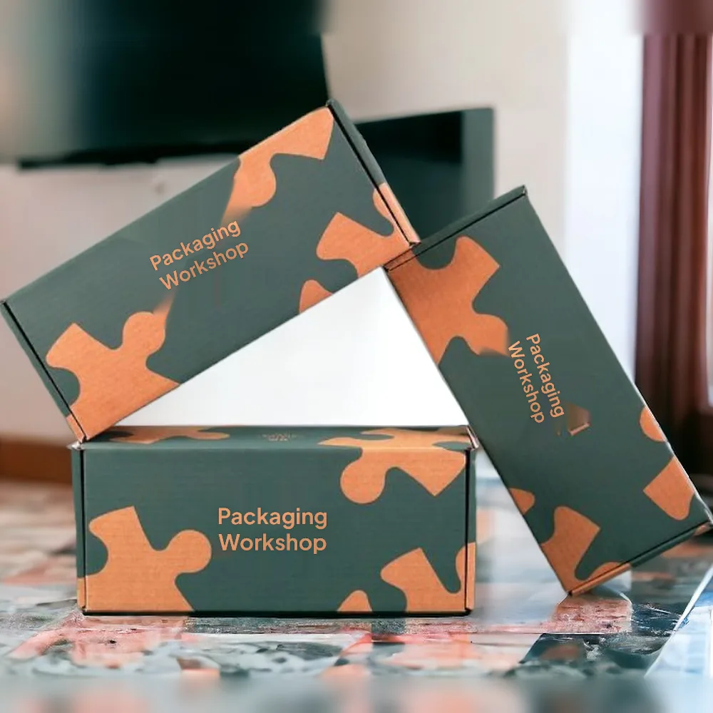 Printed Color Postal Box, another view