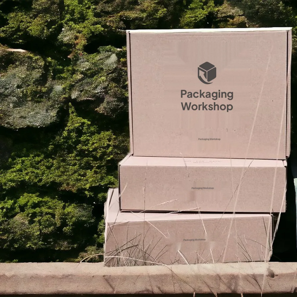 Printed Color Postal Box, another view