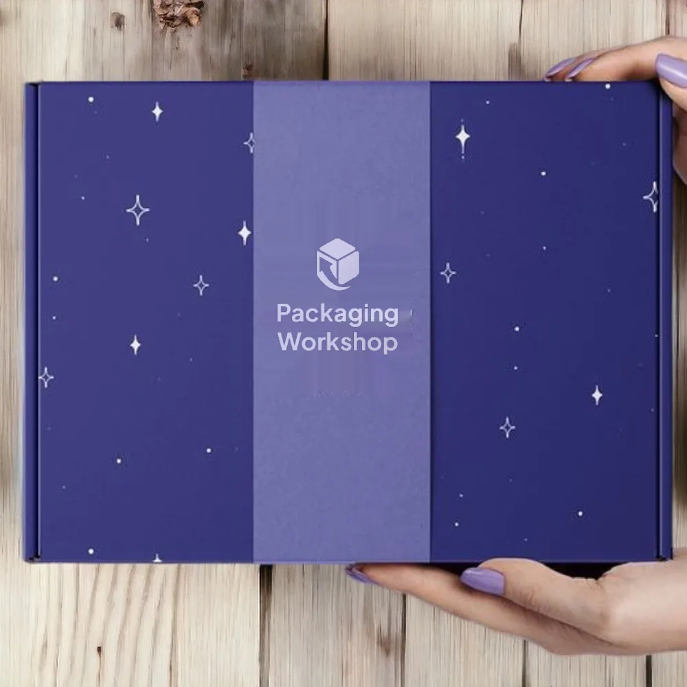 Printed Color Postal Box, another view
