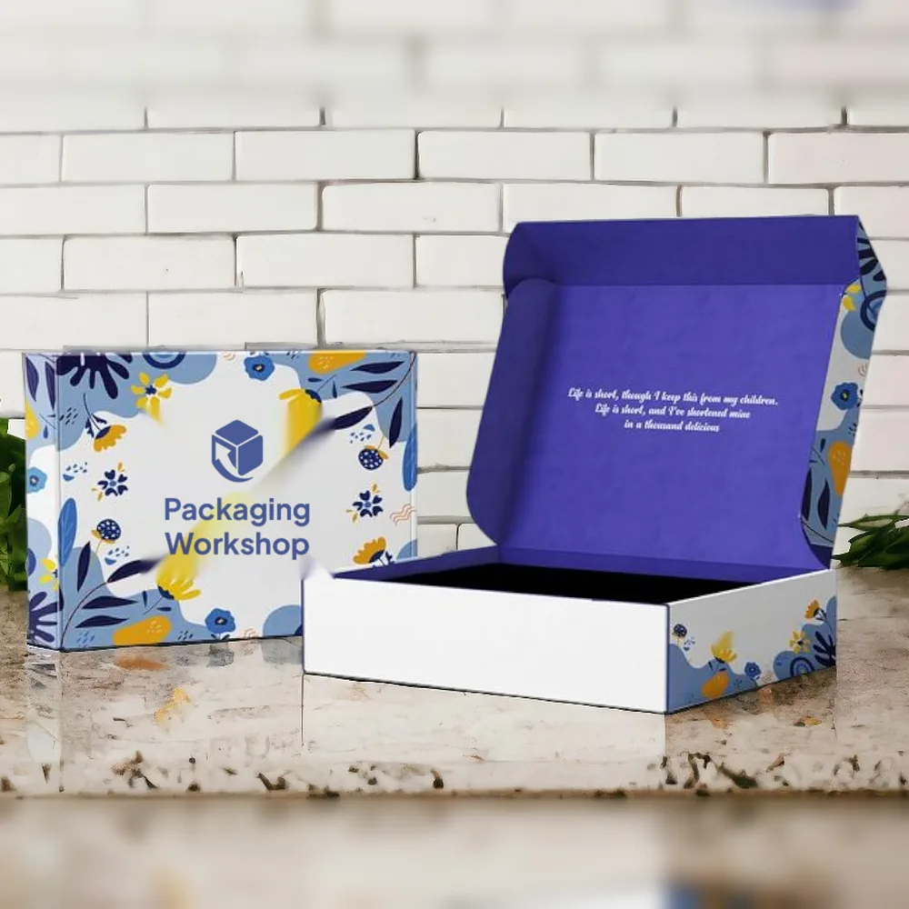 Printed Color Postal Box, another view