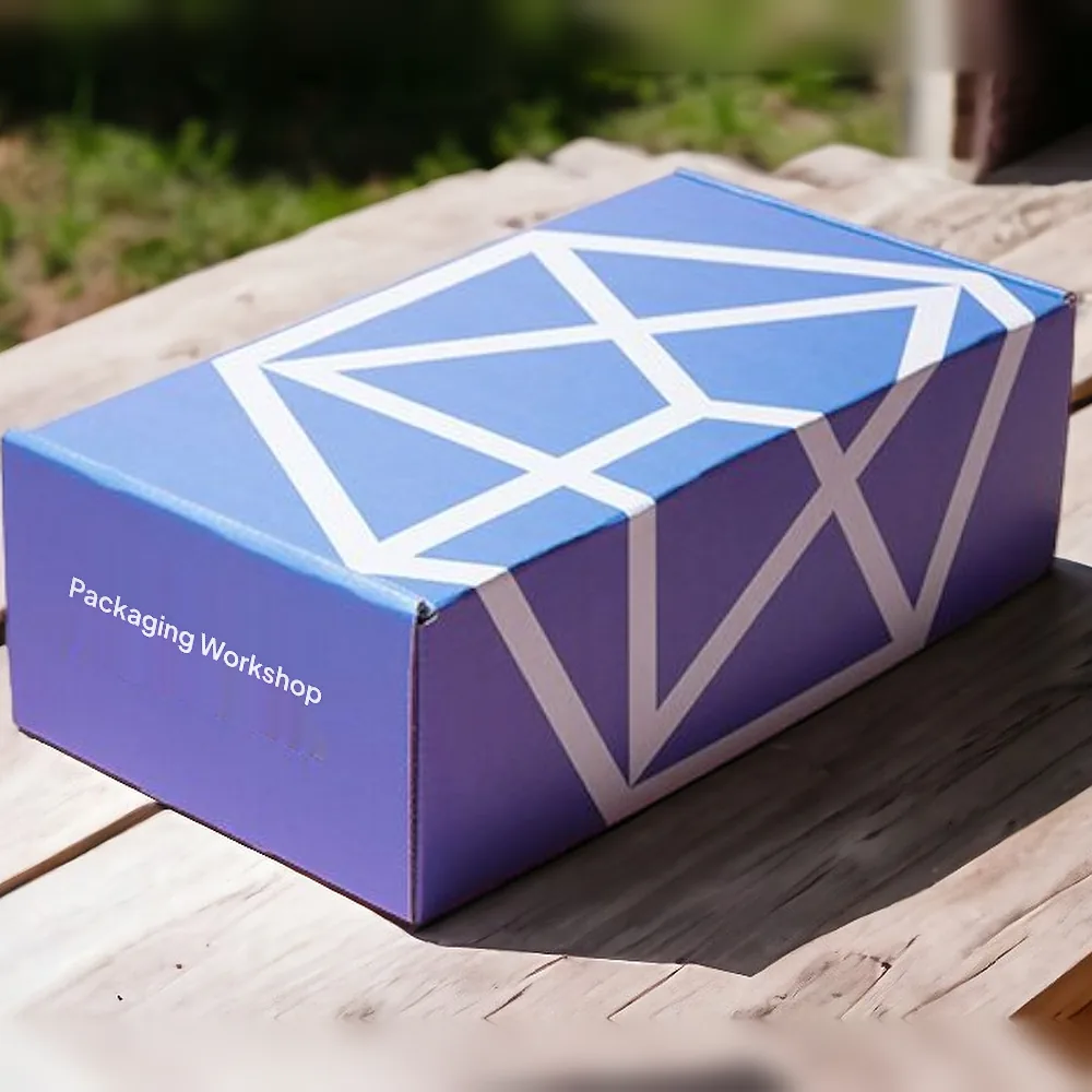 Printed Color Postal Box, another view