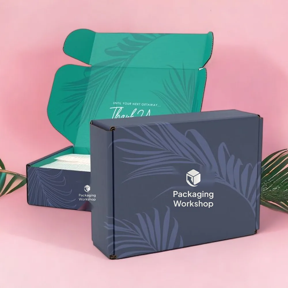 Printed Color Postal Box, another view