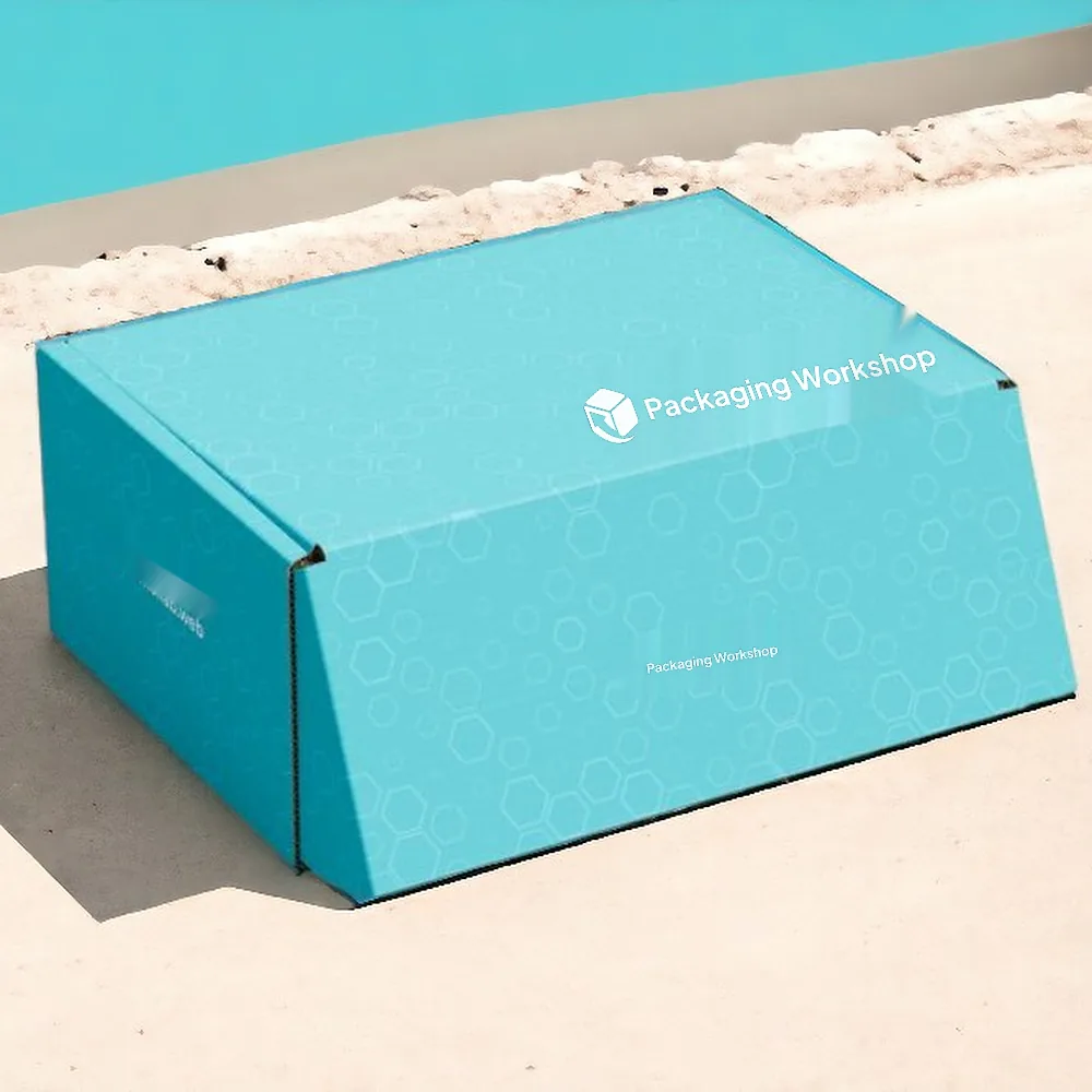 Printed Color Postal Box, another view