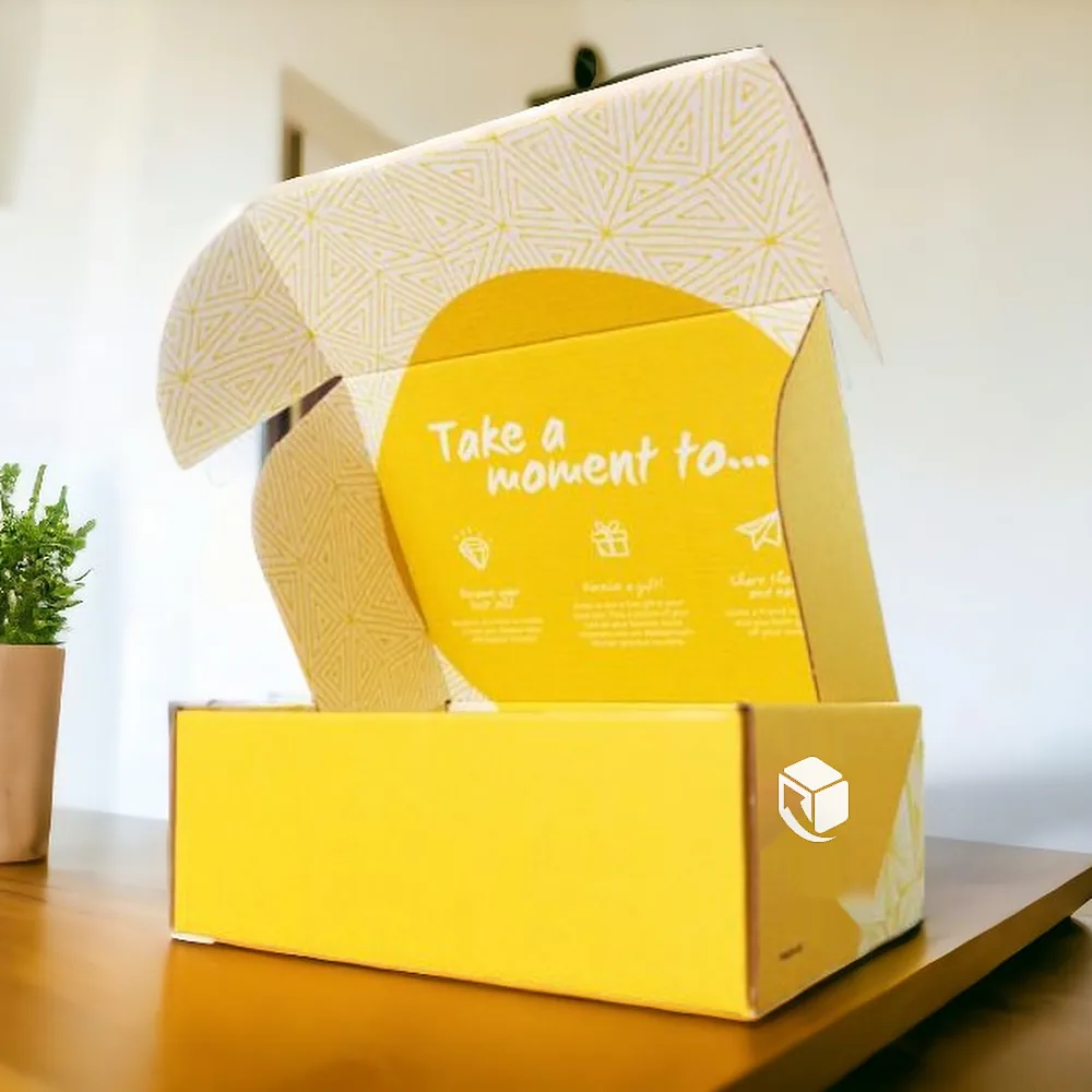 Printed Color Postal Box, another view