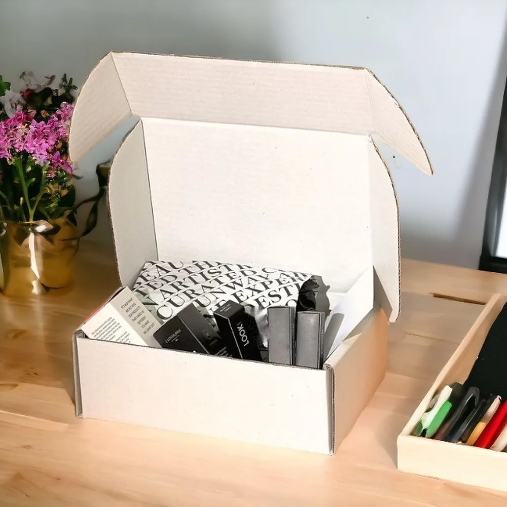 White Shipping Box, another view