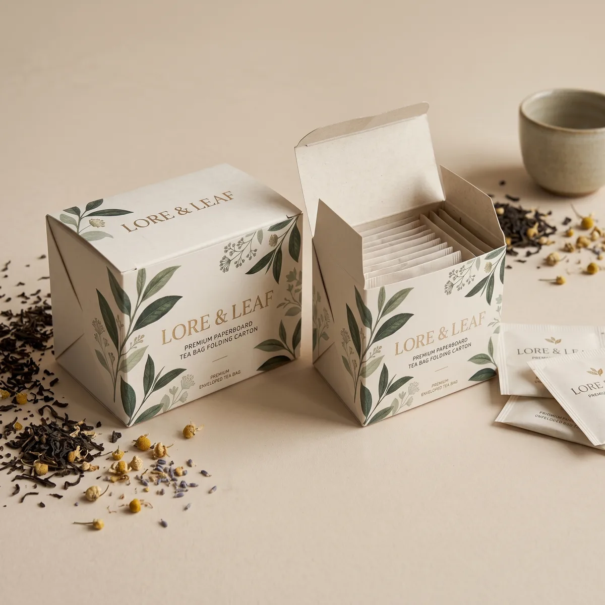 Tea Bag Carton
